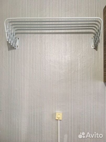Сушилка для белья, новая, раздвижная, настенная
