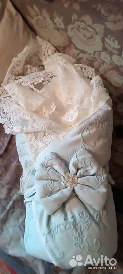 Конверт на выписку зимний