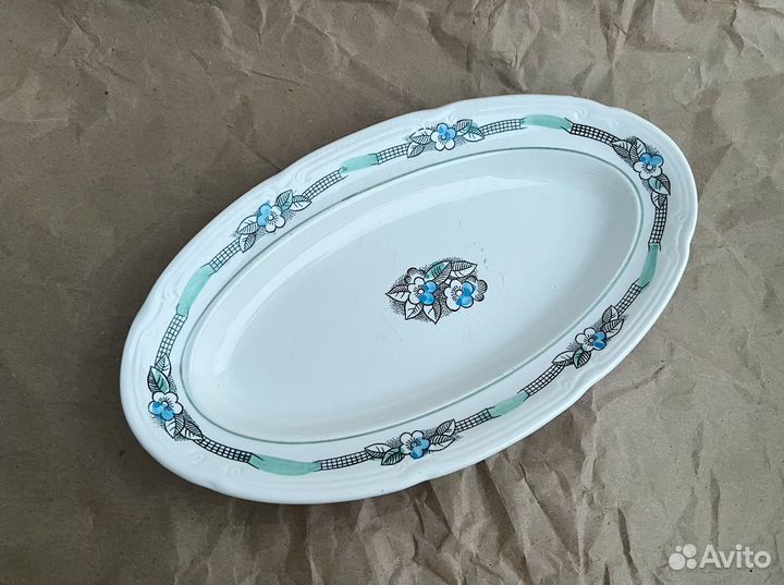 Селедочница СССР зик тарелка блюдо пролетарий