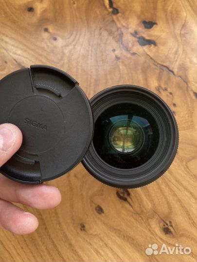 Объектив sigma 35 mm 1,4 для canon