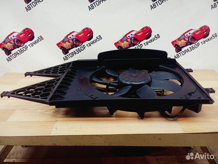 Вентилятор охлаждения Skoda Fabia 2 (5J) рест