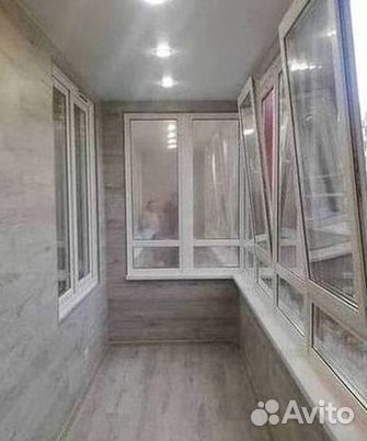 Остекление окон и балконов пвх