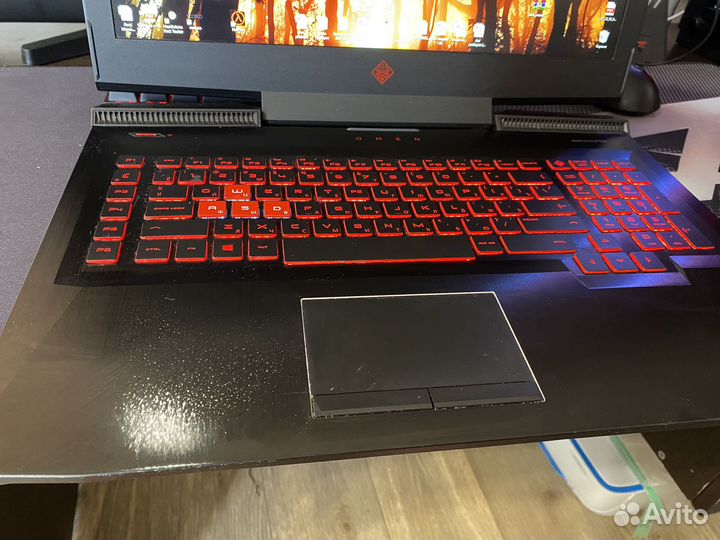 Игровой ноутбук hp omen 17-un040ur