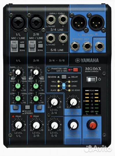 Микшерный пульт yamaha MG06X