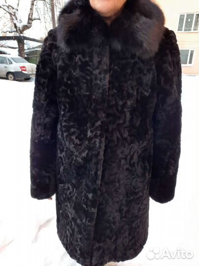 Шуба мутоновая