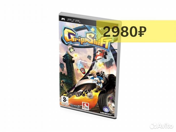 GripShift, б/у (PSP)