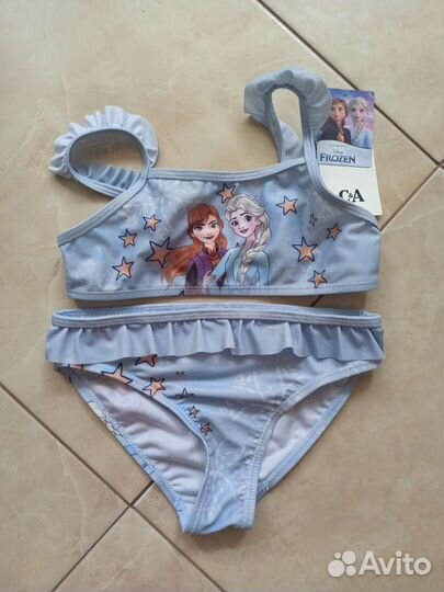 Купальник детский для девочки,холодное сердце c&a