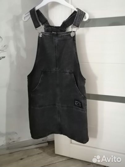 Джинсовый сарафан для девочки