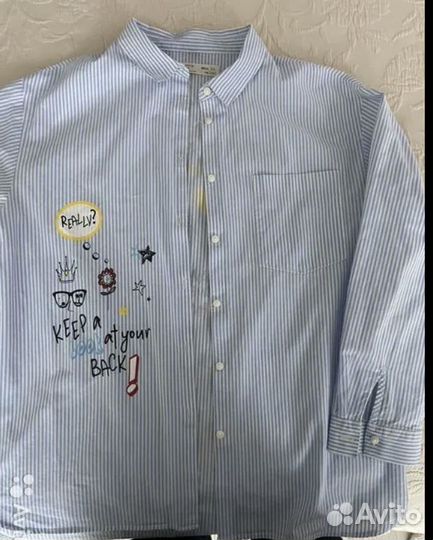 Рубашка zara для девочки