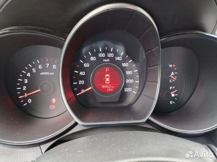 Kia Rio 1.6 AT, 2016, 91 000 км