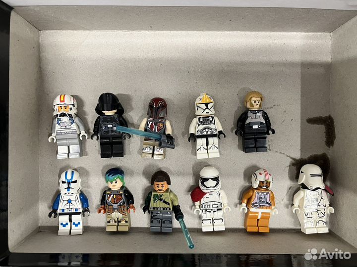 Лего минифигурки звездные воины