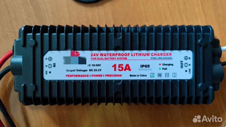 Зарядное устройство для lifepo4 24в от мотора