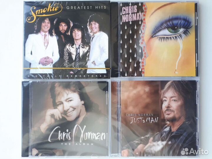 CD диски Smokie, Chris Norman, Suzi Quatro