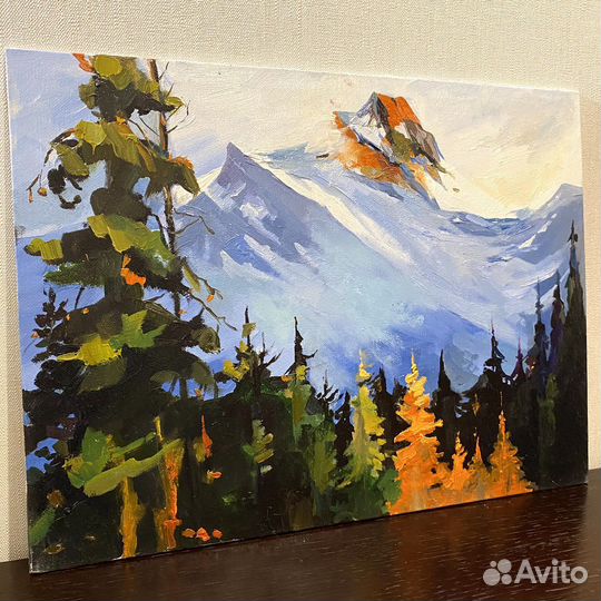 Картина маслом на холсте