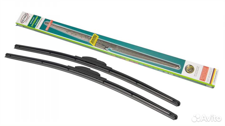 Щетки стеклоочистителя гибридные под крючок