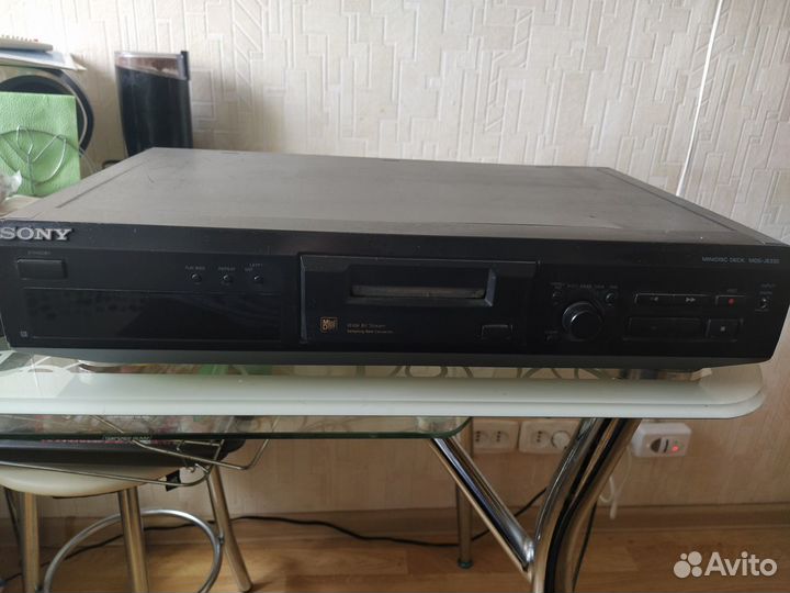 MD дека MDS-JE330 + пульт д.у