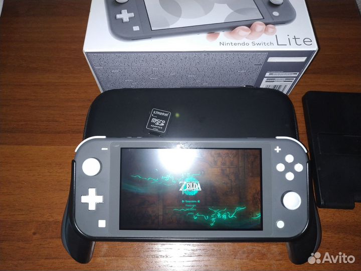 Nintendo Switch Lite прошитая 256gb