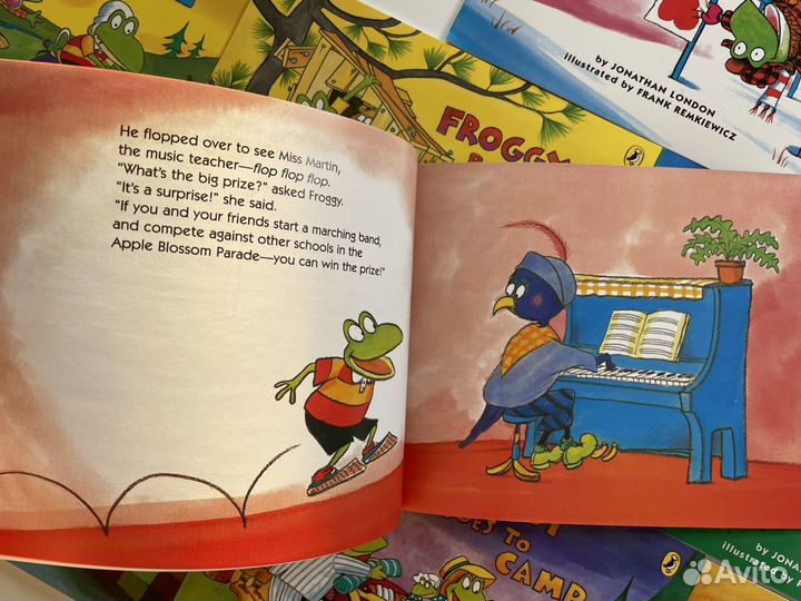 Froggy Детские книги на английском языке