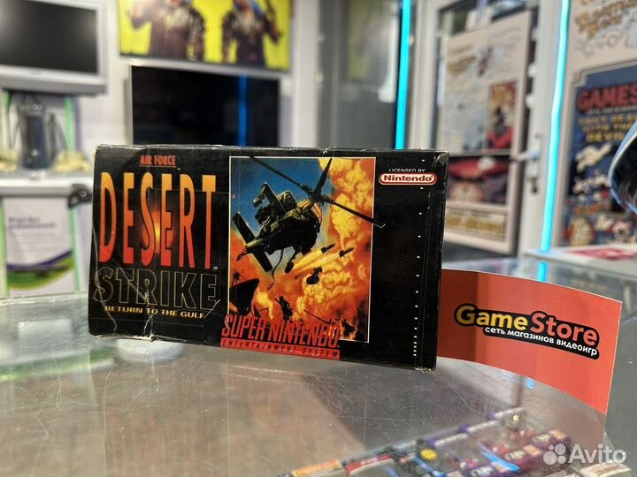 Desert Strike Nintendo Snes