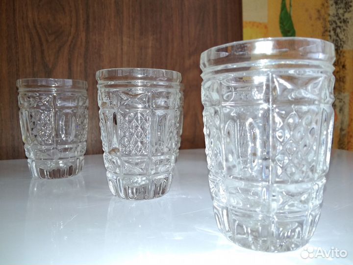 Стопки хрустальные