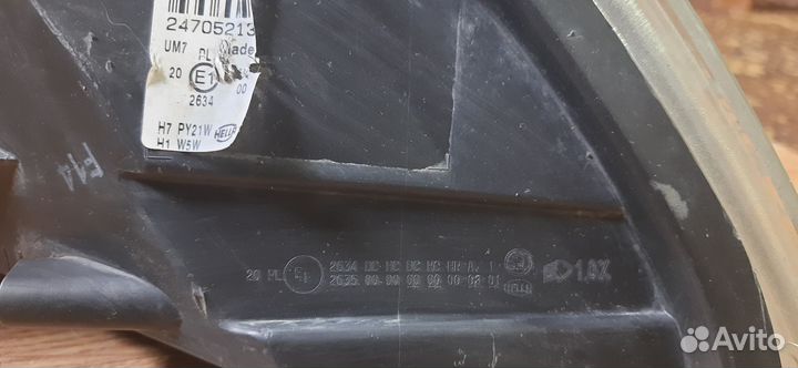 Фара левая Октавия а5