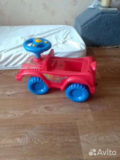 Машина- Каталка Детская Автосервис