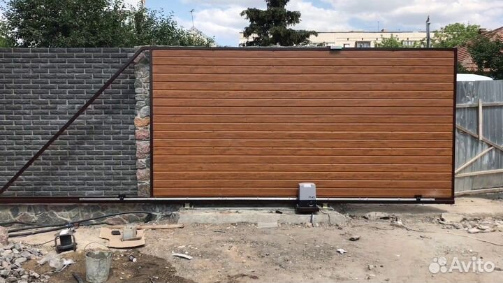 Ворота Откатные / Автоматика / Консоль