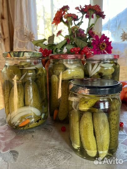 Огурцы соленые