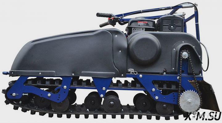 Мотобуксировщик барс следопыт FDS. RDS 9 л.с