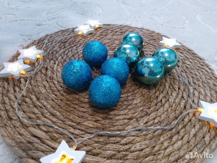 Новогодние игрушки набор