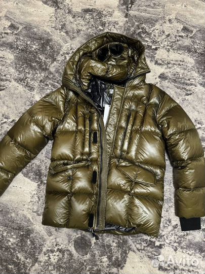 CP Company DD Shell Long Puffer Down Jacket