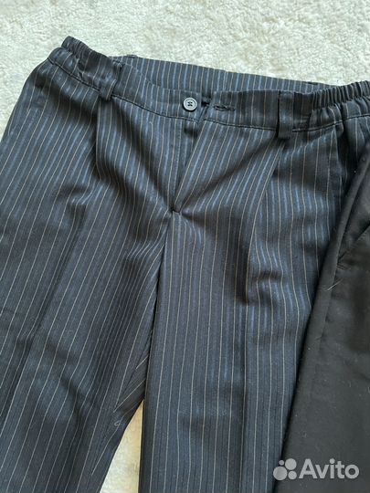 Брюки школьные для мальчика пакетом 146