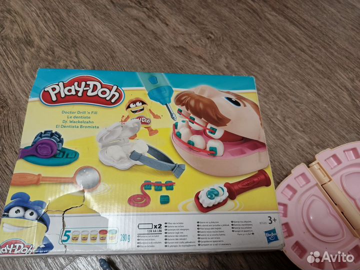 Набор для лепки play doh Зубастик