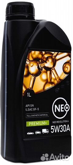 Neo Revolution A 5W-30 A - (SN), (GF-5)