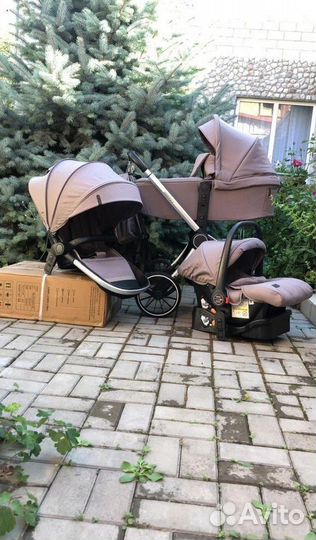 Коляска трансформер 2в1 и 3в1