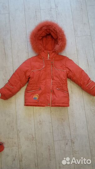 Зимний костюм для девочки 