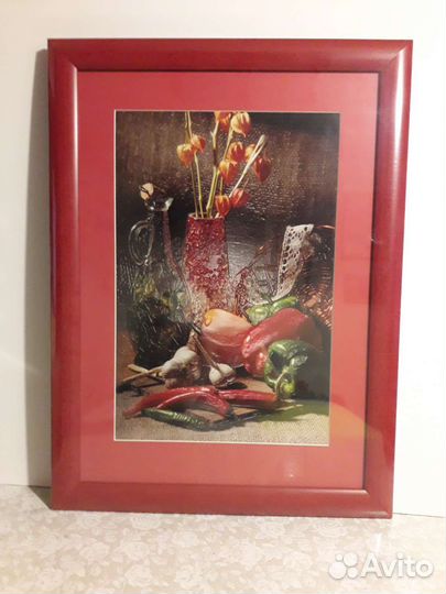 Натюрморт (фото)в рамке 4663