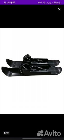 Накладные лыжи на детскую коляску