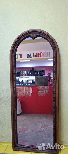 Зеркало большое в раме вырезной