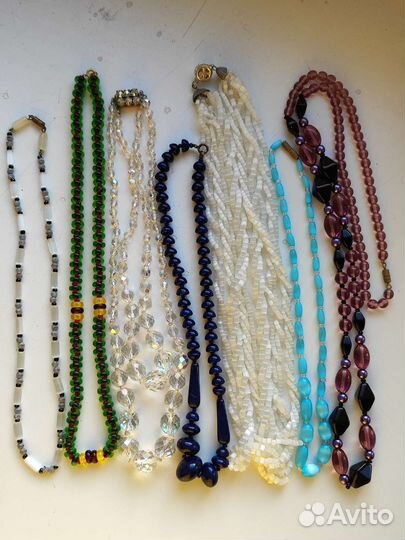 Броши, колье винтаж