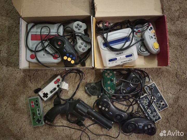 Dendy Steepler рабочие и на запчасти, платки