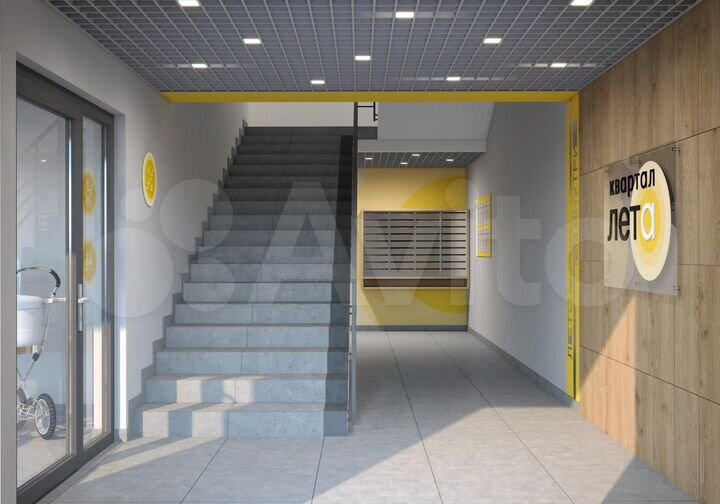 1-к. квартира, 44,7 м², 6/9 эт.