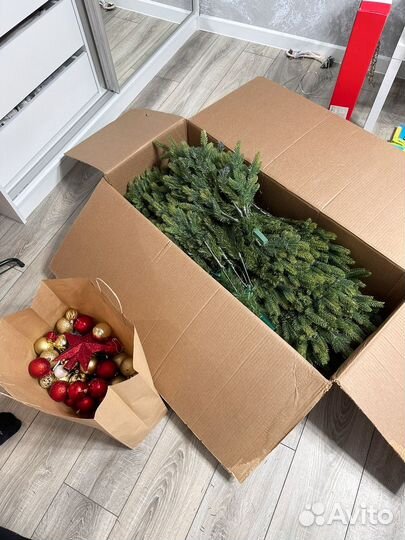 Ель искуственная литая 210