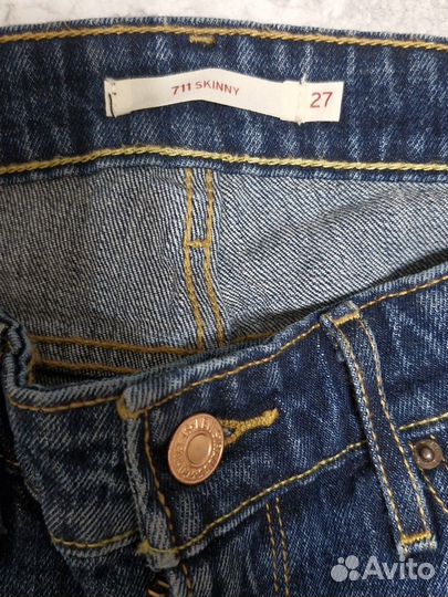 Джинсы женские levis 711