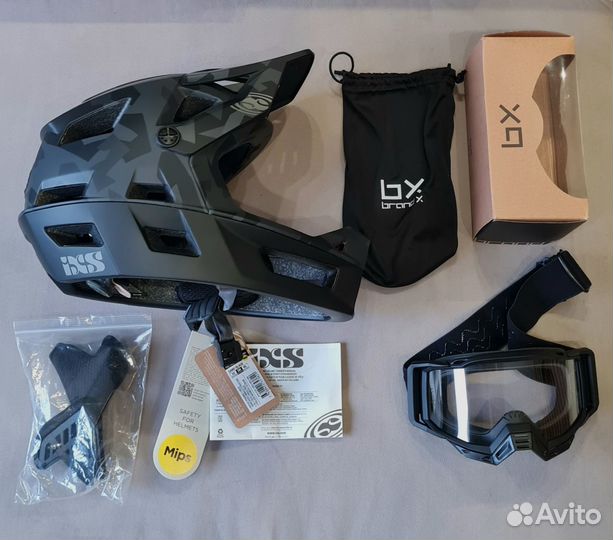 Шлем IXS Trigger FF mips