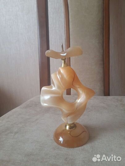 Набор подсвечник и роза