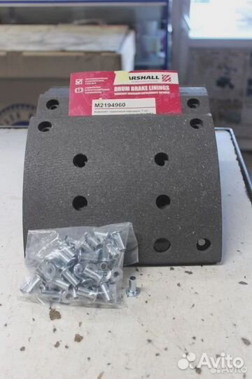 Накладка торм. MAN зад (8штзак) M2194960