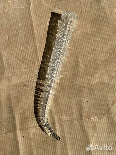 Бокал рог хрустальный СССР