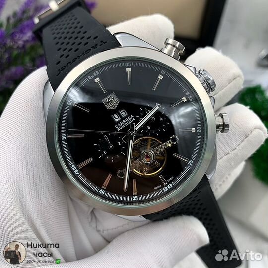 Часы мужские механические Tag Heuer Carrera