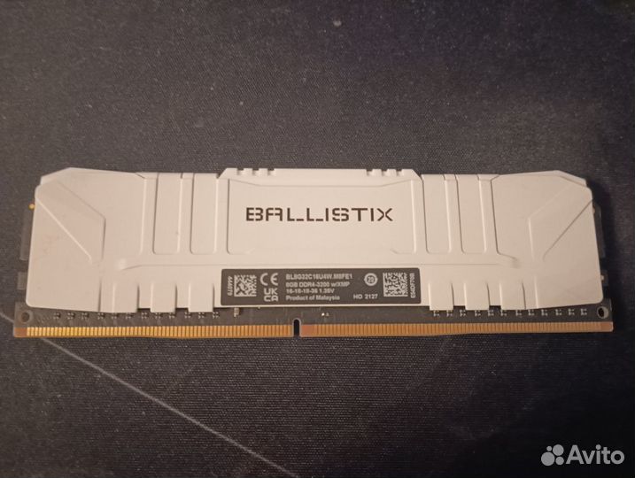 Crucial Ballistix DDR4 8гб 3200мгц